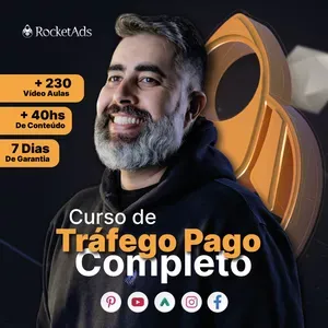 Capa: RocketAds: Baixar Curso Completo 2022 | 45h de Conteúdo