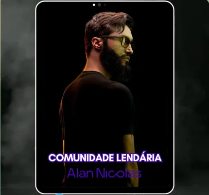 Capa: Comunidade Lendária Alan Nikolás: Baixar Agora o Curso de Automações IA