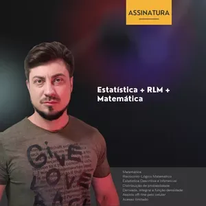 Capa: Baixar Curso Estatística para Concursos Jhoni Zini Completo