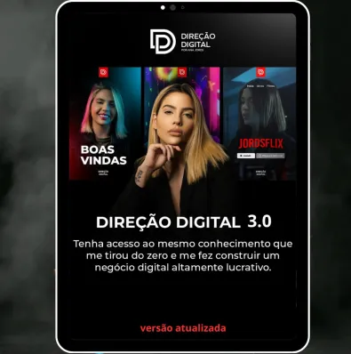Capa: Direção Digital 3.0 Ana Jords: Baixar Curso Completo PDF