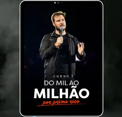 Capa: Baixar Curso Do Mil ao Milhão Thiago Nigro | Primo Rico Completo