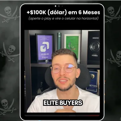 Capa: ELITE BUYERS – Dênis Pereira: Baixe Agora o Curso Completo!