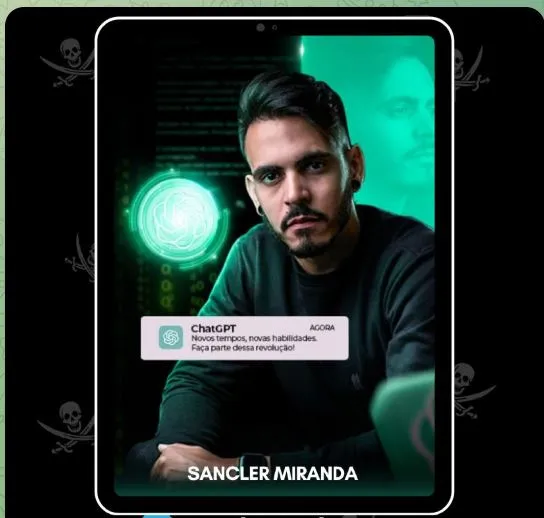 Capa: IA Revolution Academy Sancler Miranda: Baixar Curso Completo Agora!