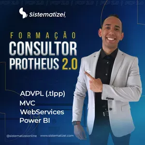 Capa: Baixar Curso Consultor Protheus 2.0 Junior Placido 2021