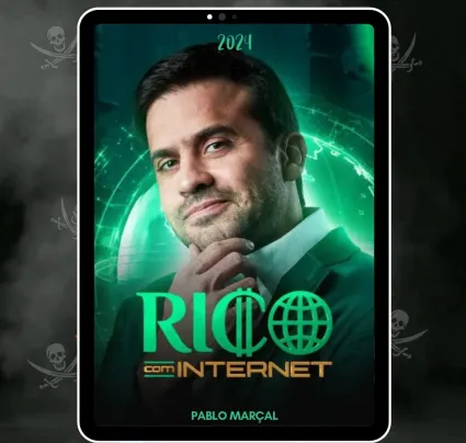 Capa: Rico com Internet Pablo Marçal: Baixar Curso Completo Agora!