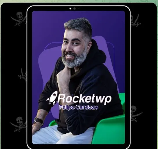 Capa: Download RocketWP: Curso Completo de Felipe Cardozo em Alta