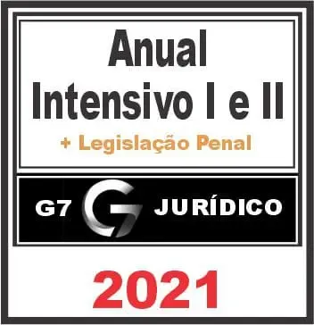 Capa: Baixar G7 Jurídico Intensivo 2021 Completo em Alta Resolução