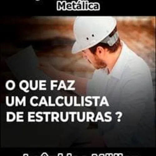 Capa: Calculista Estruturas Metalicas Leonidas Muller: Baixar Curso Completo