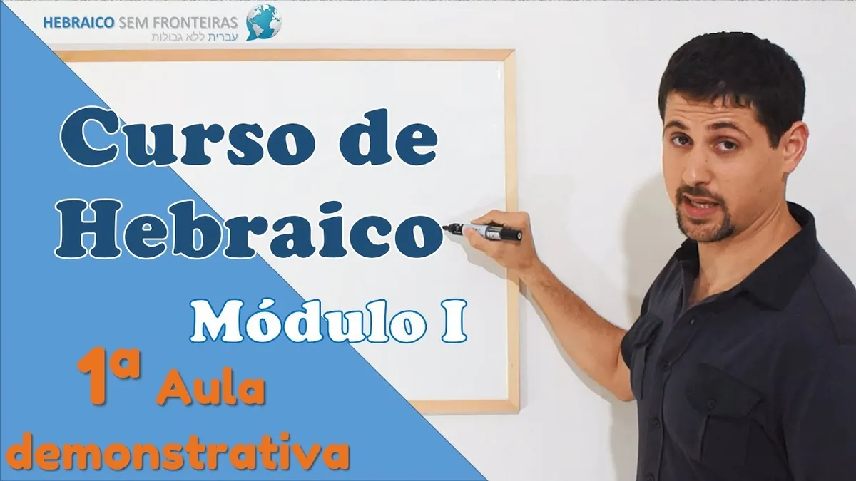 Curso de Hebraico: Baixar Completo em Alta Qualidade | 2006