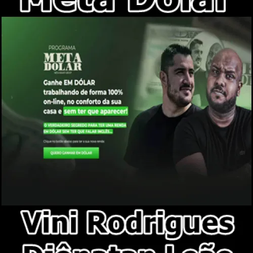 Capa: Baixar Meta Dólar Vini Rodrigues: Método Completo PDF