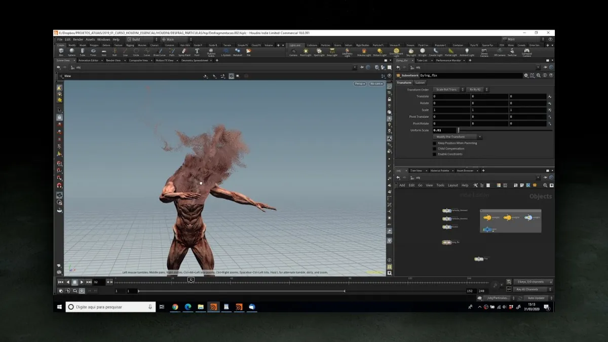 Houdini Axis: Baixar Curso Completo Modelagem e VFX Agora!