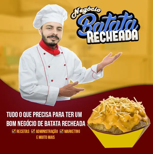Curso Negócio Batata Recheada: Baixe Agora!