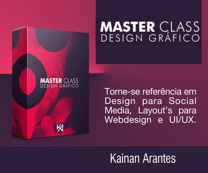 Master Class Design Gráfico Kainan Arantes: Download Essencial