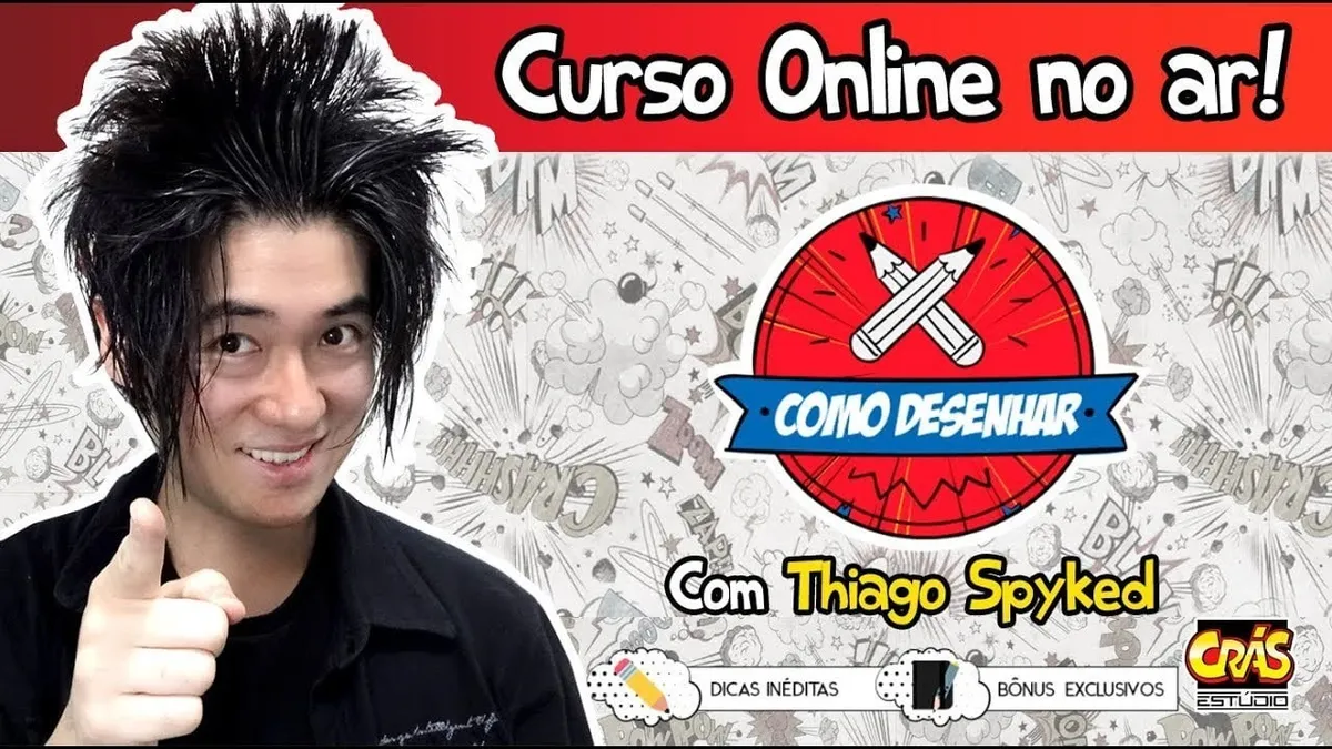 Curso Artes #Desenho Thiago Spyked: Download Completo