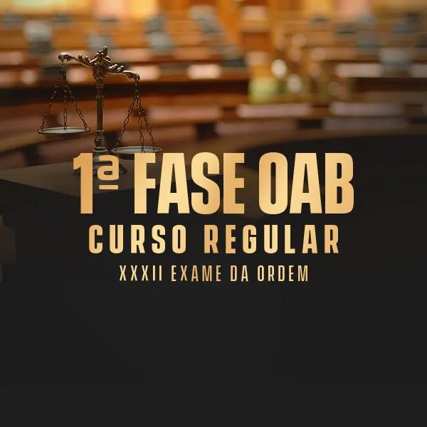 Capa: OAB 1ª Fase EO Teoria: Baixe o Curso Regular XXXII Agora!