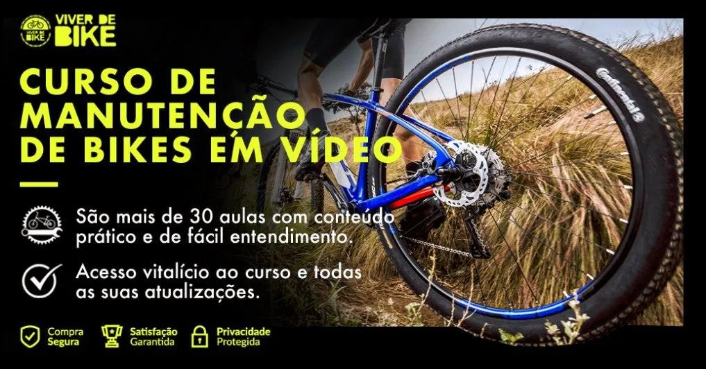 Capa: Viver de Bike: Baixar Curso de Manutenção em Vídeo Completo