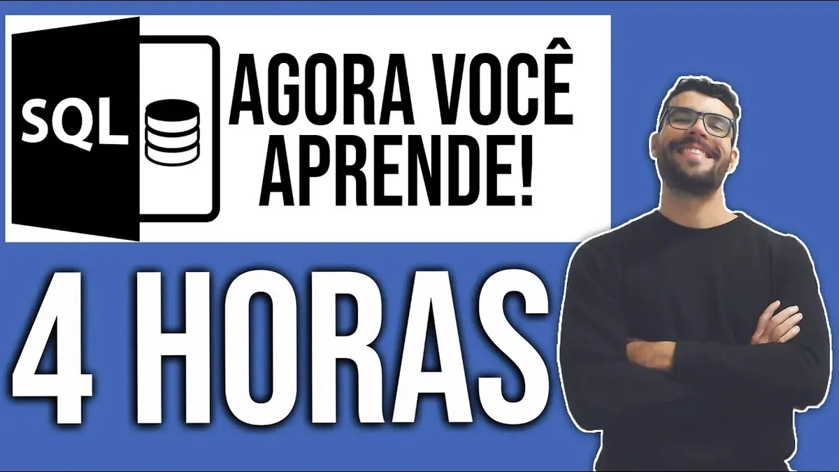 Capa: Curso SQL DevAprender: Baixar Agora + Desafios e Prática
