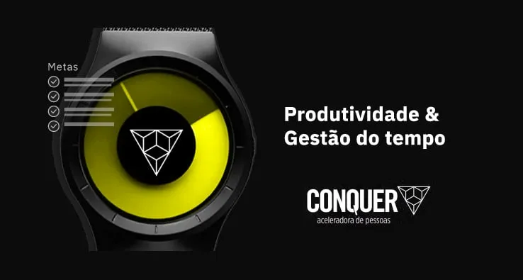 Capa: Baixar Curso Produtividade e Gestão do Tempo CONQUER – Download Rápido!