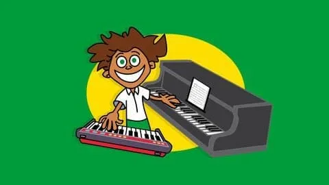 Capa: Baixar Curso de Piano Completo: Luciano Alves – 18h
