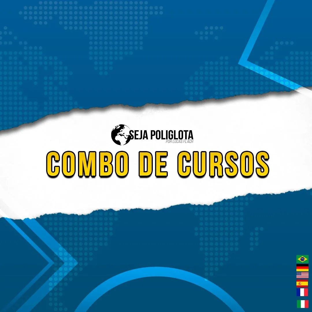 Capa: Baixar Combo Seja Poliglota Lucas Flach 2022 Completo