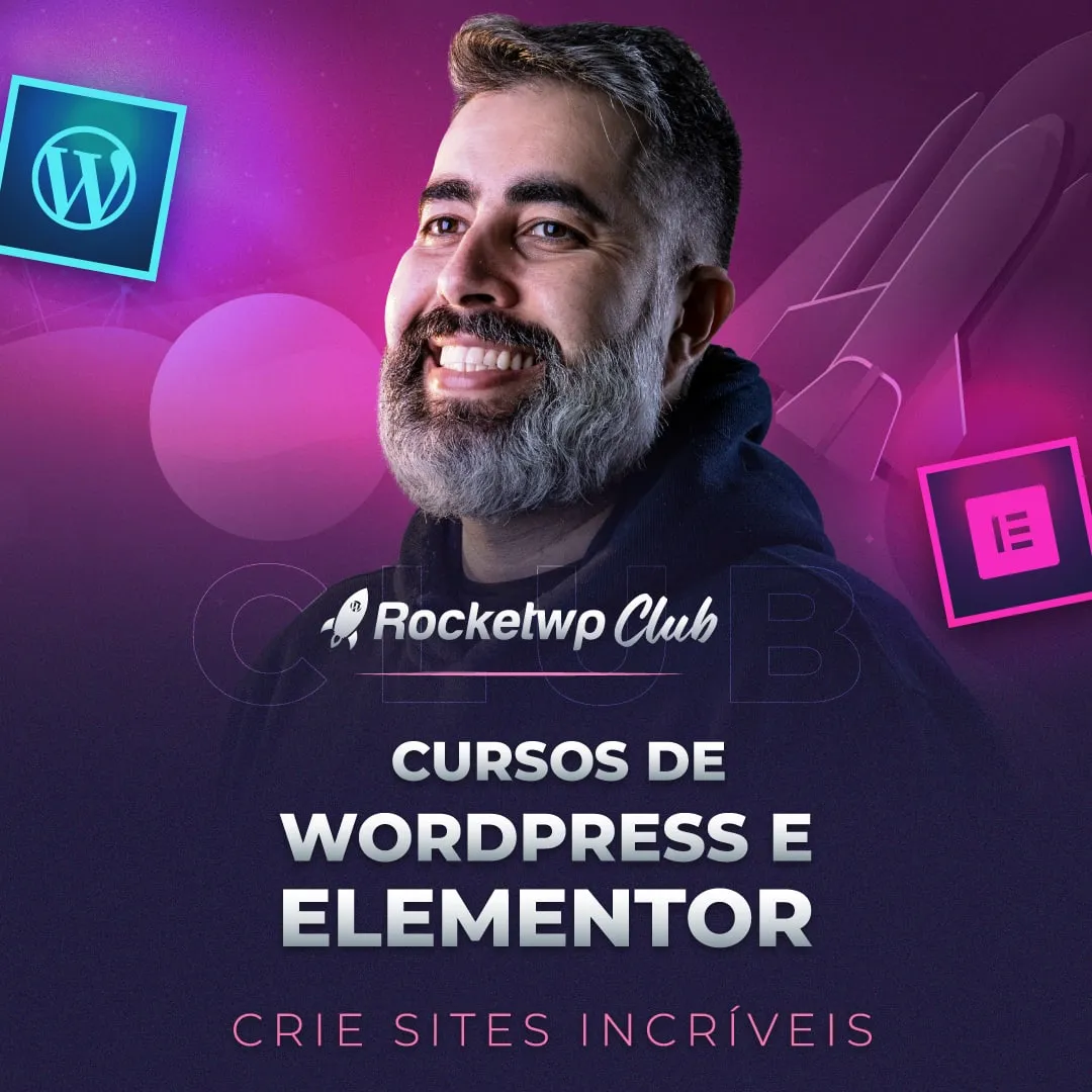 Capa: RockeWP: Baixar Elementor Completo + 27h de Conteúdo