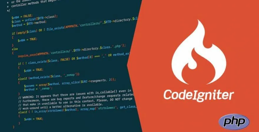 Capa: CodeIgniter: Baixar Curso Completo para Websites Profissionais