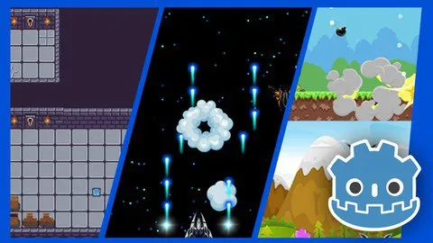 Capa: Baixar Godot 3.2: Curso Completo e Rápido para Criar Jogos