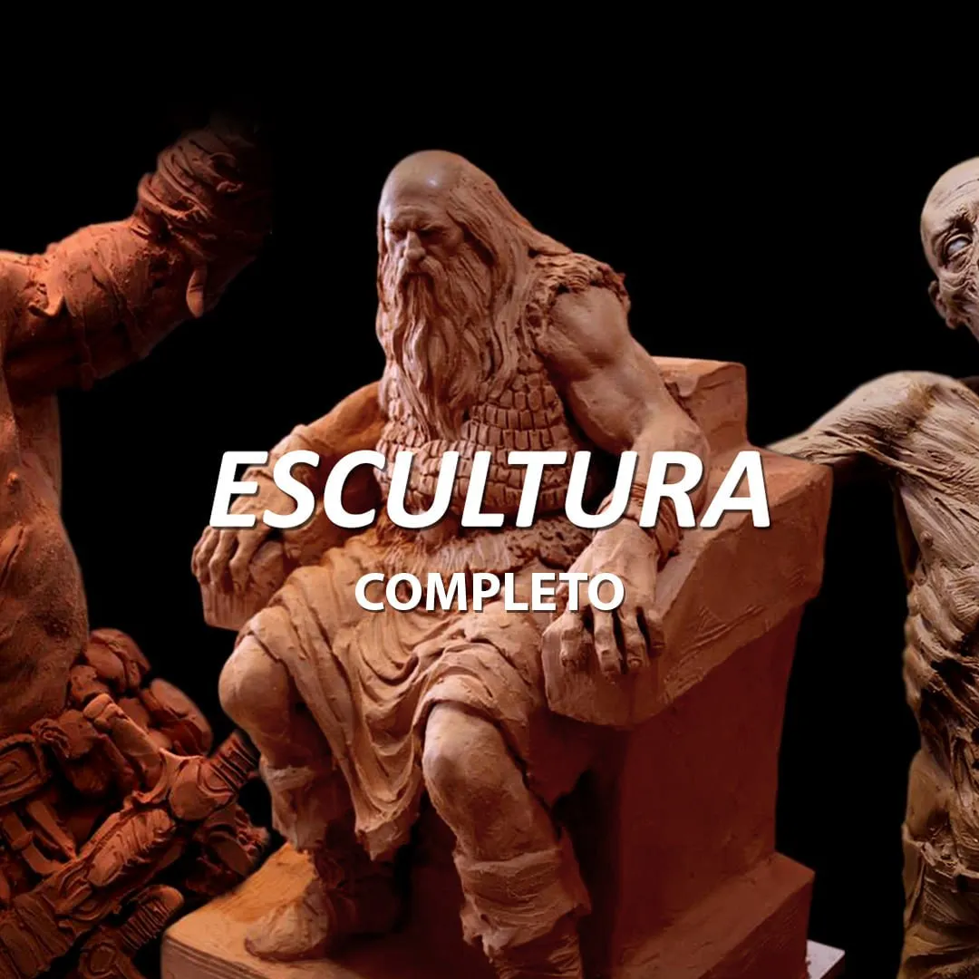 Capa: Curso Escultura Alex Oliver: Baixar Agora | Modelagem Digital Definitiva