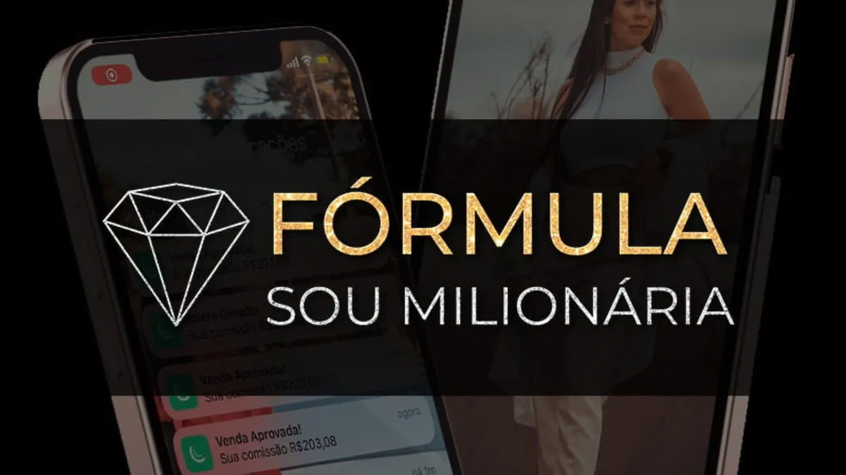 Capa: Fórmula Sou Milionária Suelen Mello: Baixar Curso Completo