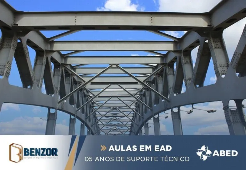 Capa: Baixar Projeto de Estruturas Metálicas Benzor: Curso Completo em HD