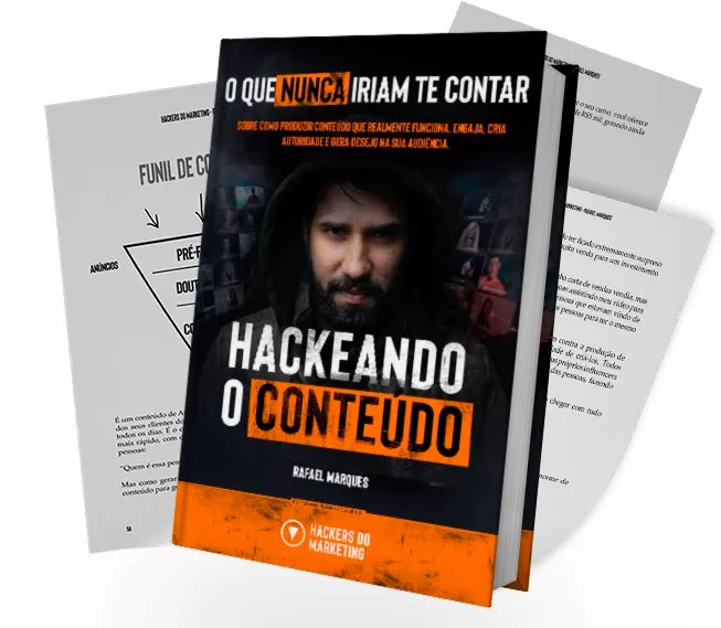 Capa: Curso Hackeando Conteúdo: Baixar Agora para Atrair Clientes!