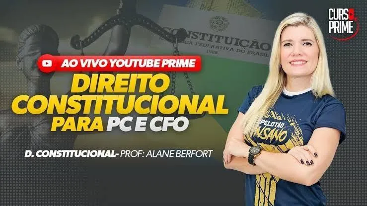Capa: Direito Constitucional PC/CFO Alane Berfort: Download Rápido!