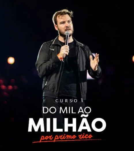 Capa: Curso Primo Rico Mil ao Milhão Download Oficial Agora