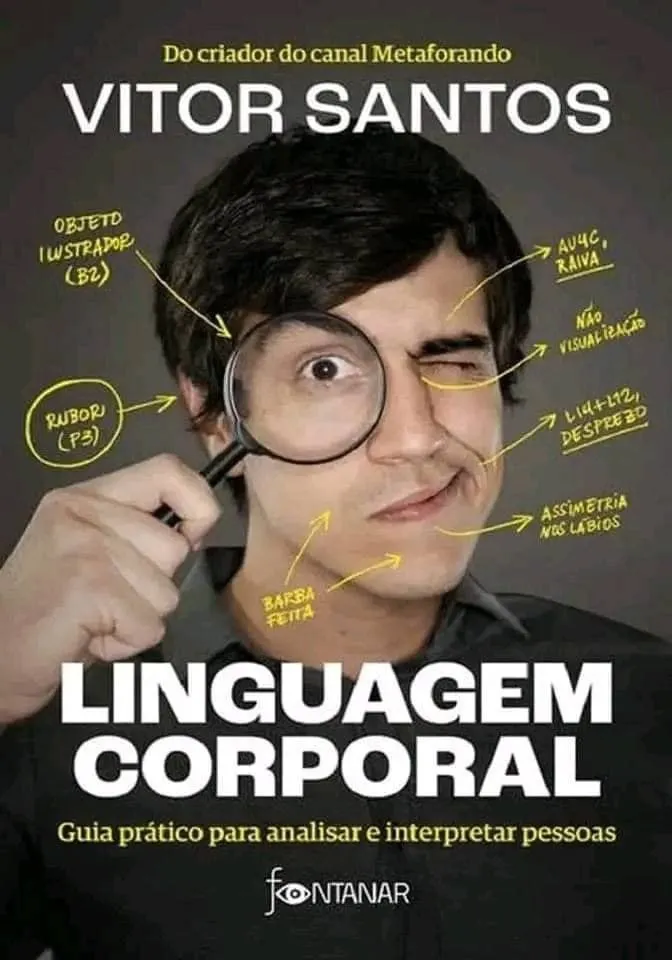 Capa: Linguagem Corporal Vitor Santos: Download do Curso Completo