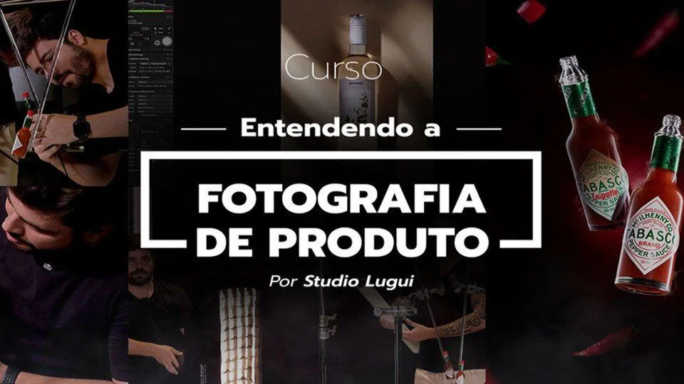 Capa: Baixar Curso Fotografia de Produto Studio Lugui Completo