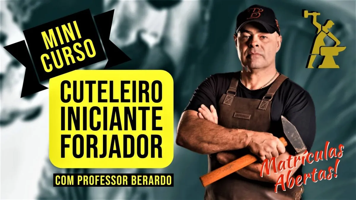 Capa: Curso Cuteleiro Iniciante Berardo: Baixar Agora!