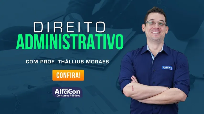 Capa: Alfacon Direito Administrativo Thallius Moraes: Download Completo