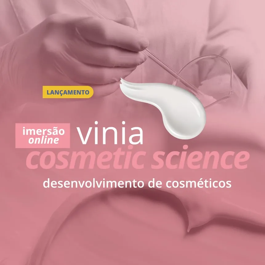 Capa: Vinia Cosmetic Science: Baixar Curso Completo de Desenvolvimento Online