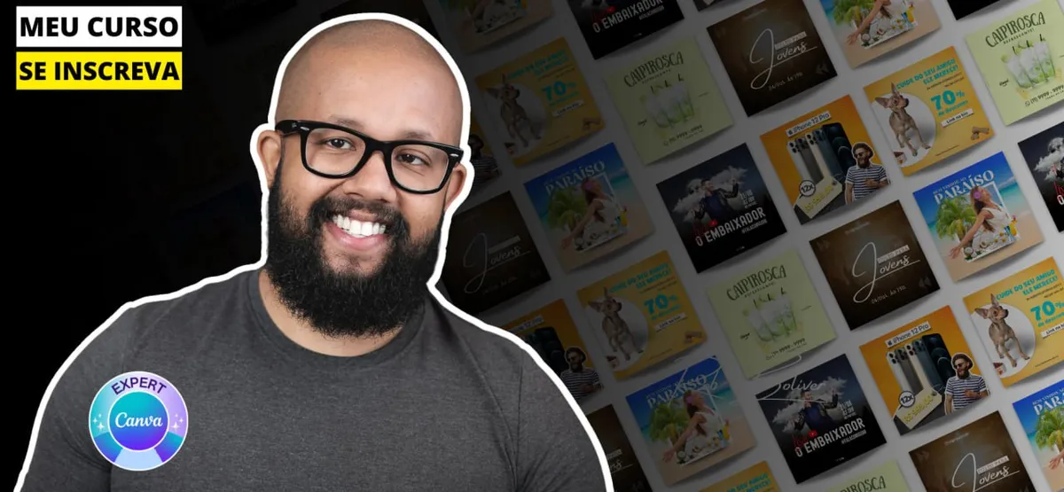 Capa: Baixar Escola de Design com Canva Rob Boliver – Completo 2023