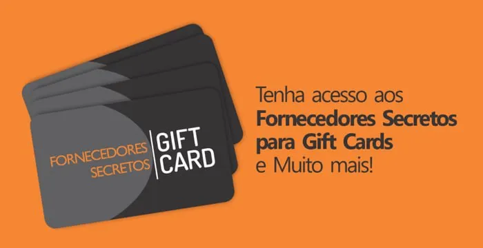 Capa: Fornecedores Secretos Gift Card: Baixe Agora!