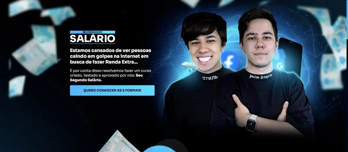 Capa: Baixar Seu Segundo Salário Gêmeos Investem: Renda Extra