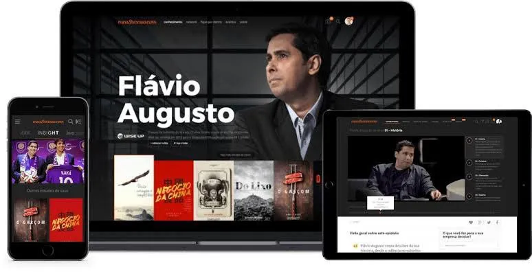 Capa: Baixar Escola de Insights Flavio Augusto: Conteúdo Completo