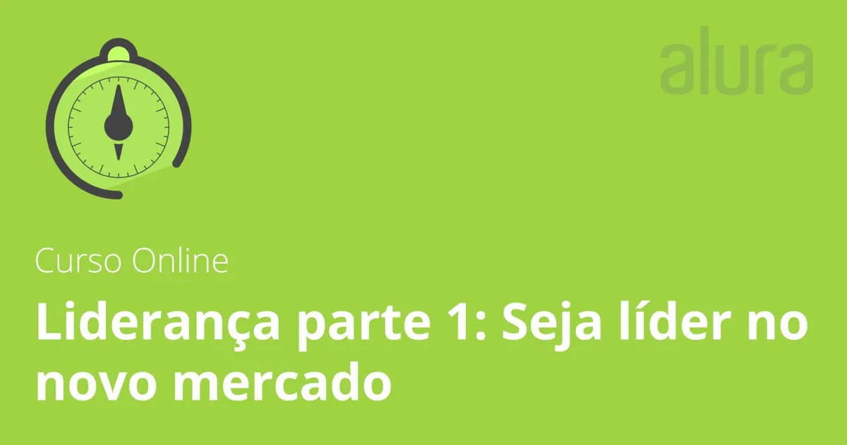 Capa: Baixar Liderança no Novo Mercado Alura 2019 Completo | Download