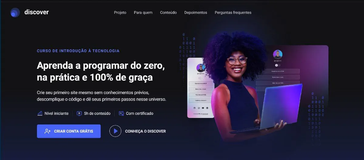 Capa: Trilha Discover Rocketseat: Download Completo para Baixar Agora!