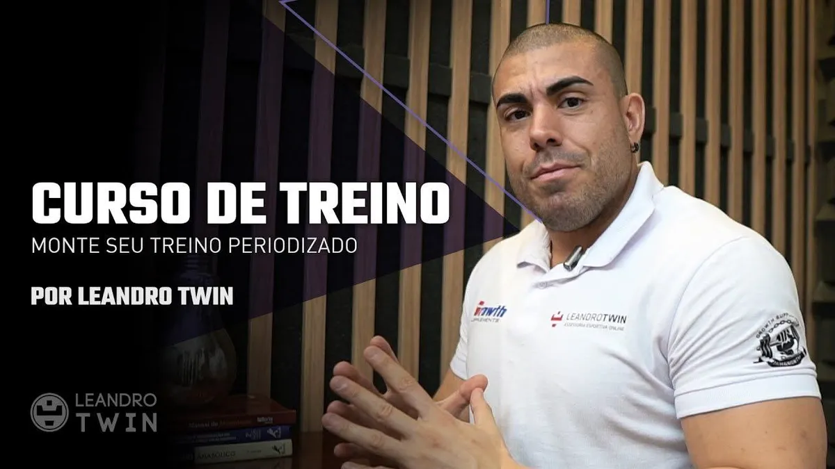 Capa: Baixar Curso Leandro Twin: Treino Musculação Completo Download