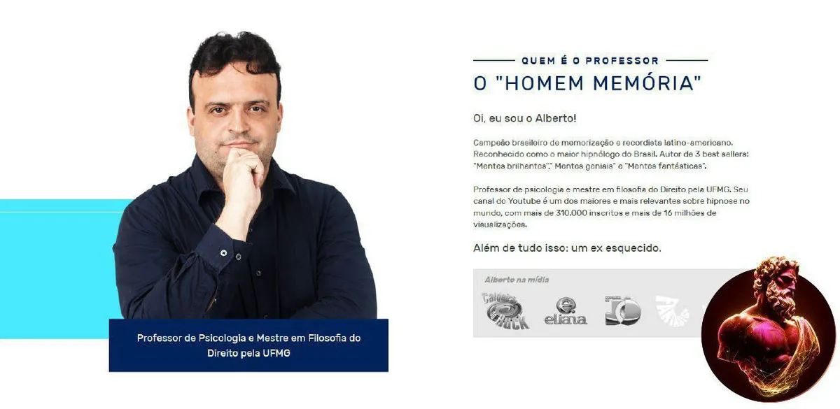 Capa: Baixar Curso Memorização e Aprendizagem Acelerada Alberto Dell’Isola