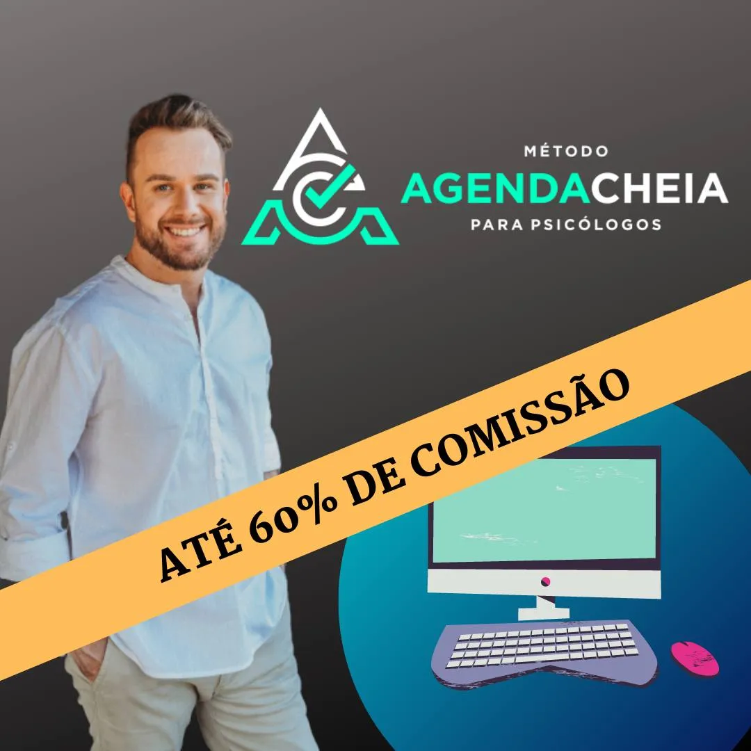Capa: Baixar Método Agenda Cheia para Psicólogos – João Rodolfo