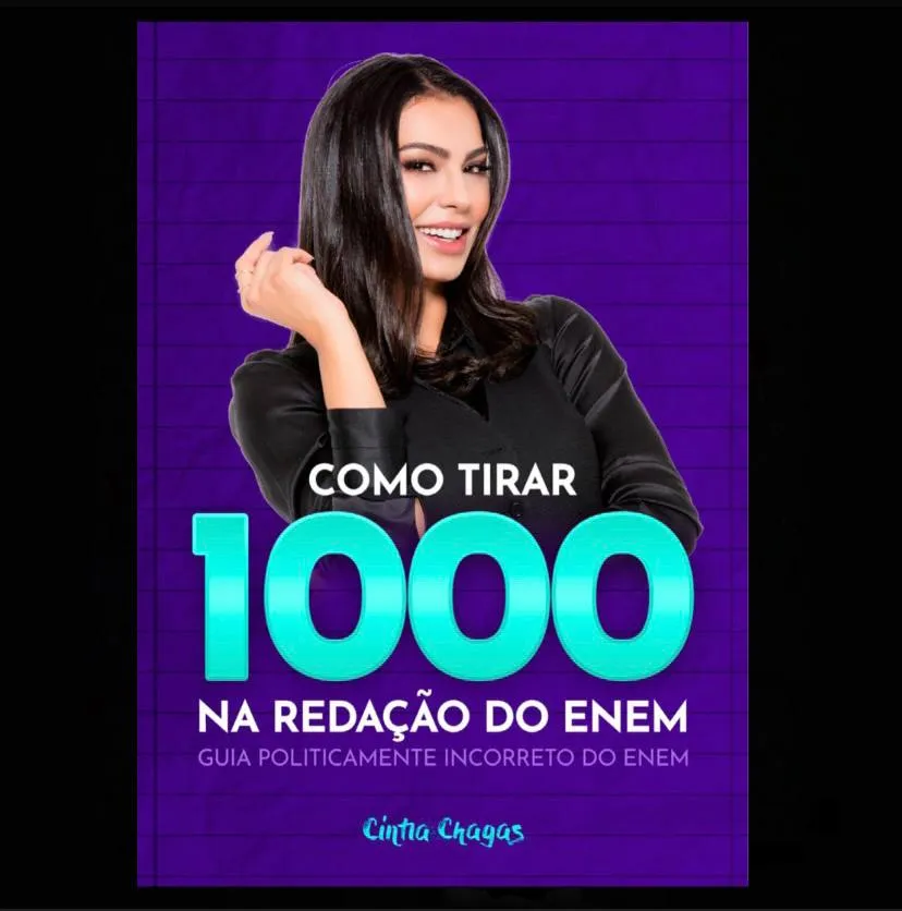 Capa: Cíntia Chagas ENEM: Baixar Redação Nota 1000 + PDFs