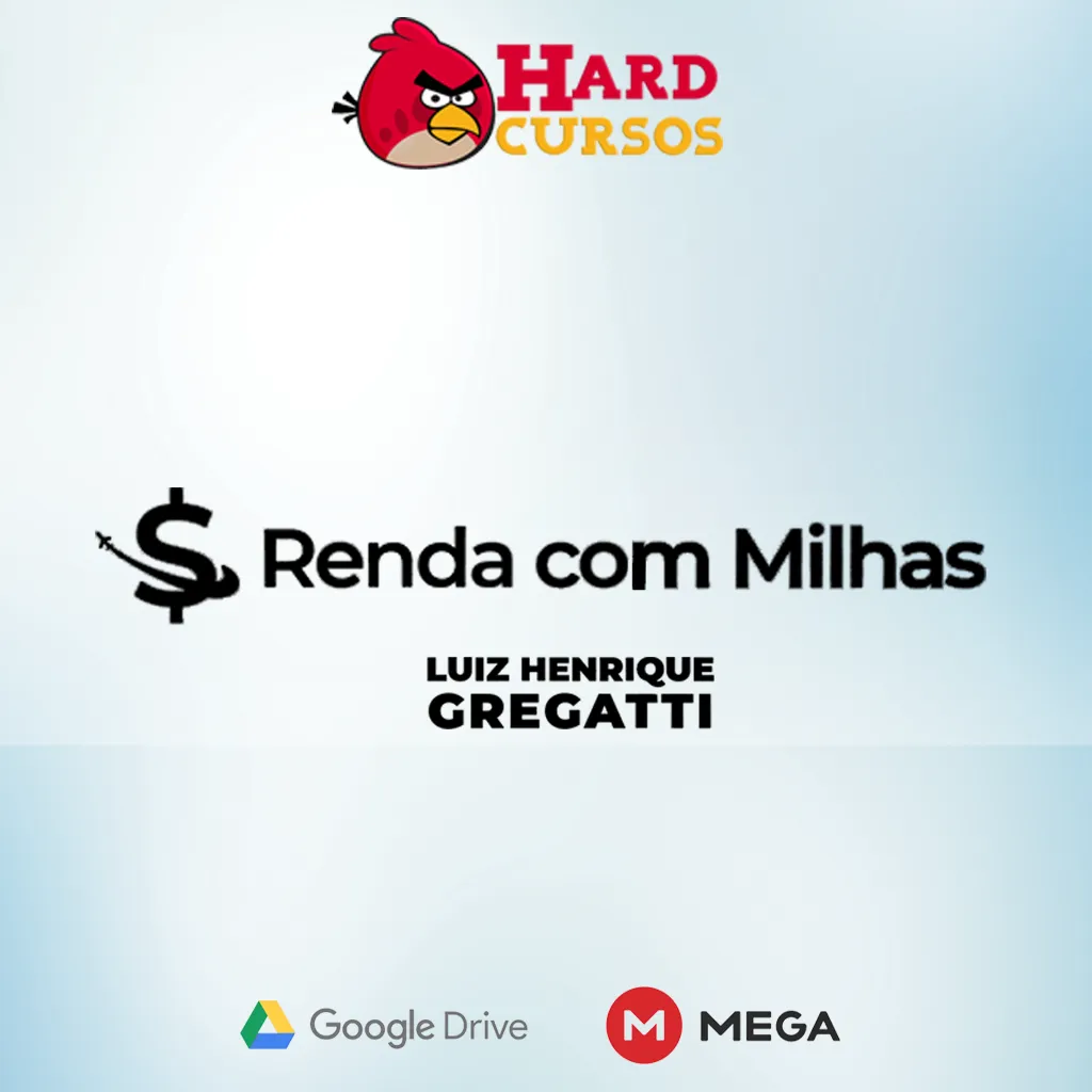 Baixar Renda com Milhas Luiz Gregatti: Ganhe 30k/Ano