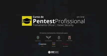 Capa: Baixar Novo Pentest Profissional 2022 DESEC – Curso Completo